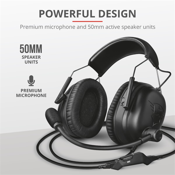 Trust GXT 444 Wayman Pro gamer headset (Újszerű)