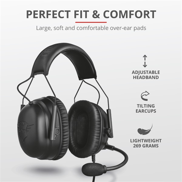 Trust GXT 444 Wayman Pro gamer headset (Újszerű)