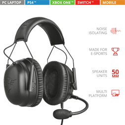 Trust GXT 444 Wayman Pro gamer headset (Újszerű)