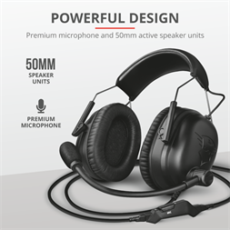 Trust GXT 444 Wayman Pro gamer headset (Újszerű)
