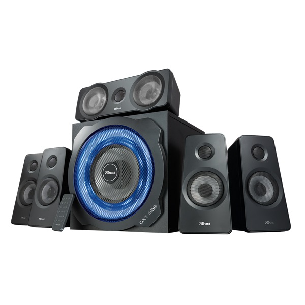 Trust GXT 658 Tytan 5.1 Surround gaming jack 180W fa gamer hangszóró