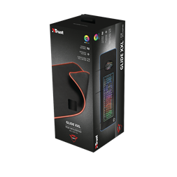 Trust GXT 764 Glide-Flex RGB  XXL világító fekete gamer egérpad
