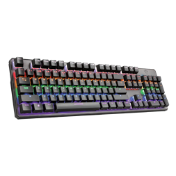 Trust GXT 865 Asta HUN USB fekete mechanikus gamer billentyűzet