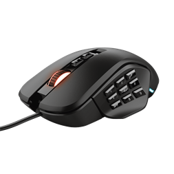 Trust GXT 970 Morfix cserélhető gombos 10000dpi RGB gamer egér