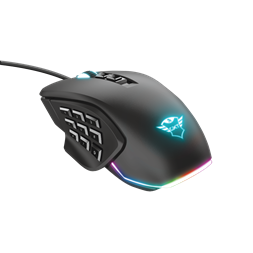 Trust GXT 970 Morfix cserélhető gombos 10000dpi RGB gamer egér
