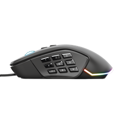 Trust GXT 970 Morfix cserélhető gombos 10000dpi RGB gamer egér