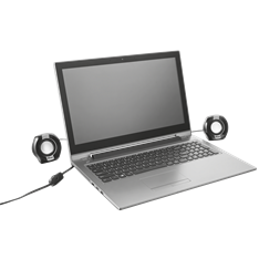 Trust Polo Compact 2.0 jack 8W USB fekete-ezüst hangszóró