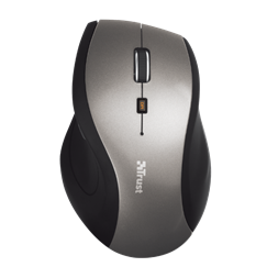 Trust Sura vezeték nélküli  ezüst-fekete egér