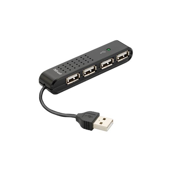 Trust Vecco mini 4 portos USB HUB