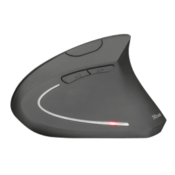 Trust Verto vezeték nélküli fekete vertikális egér