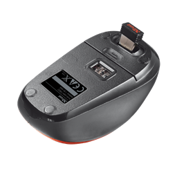 Trust Yvi wless piros notebook egér