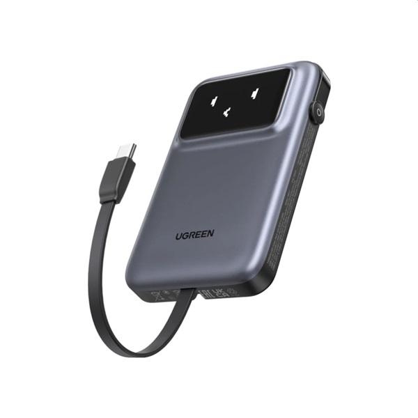 UGREEN Uno PB511 10000mAh szürke powerbank