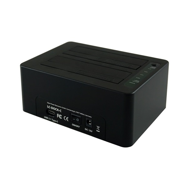 USB LC Power LC-DOCK-C HDD dokkoló állomás
