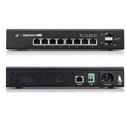 Ubiquiti EdgeSwitch, 8xGigabit Ethernet port, 2xSFP port, PoE+, 150W