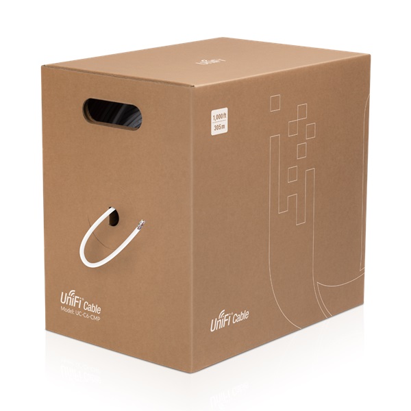 Ubiquiti UniFi Cat6 UTP patch kábel 305 méteres dobon