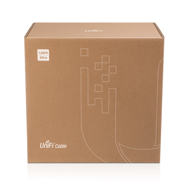 Ubiquiti UniFi Cat6 UTP patch kábel 305 méteres dobon