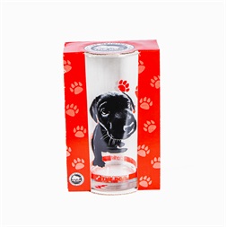 Iris Üditős pohár, Fekete Labrador