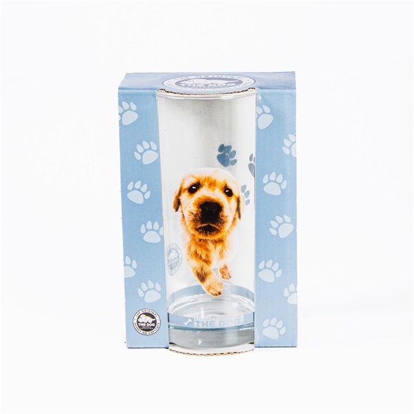 Üditős pohár, Golden Retriever