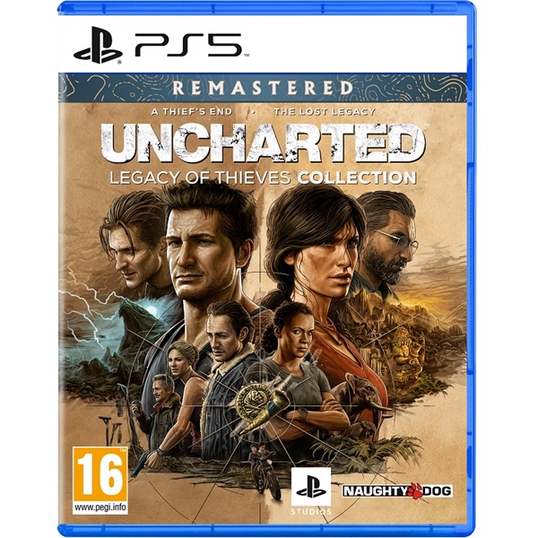 Uncharted: Legacy of Thieves PS5 játékszoftver (Használt - A)
