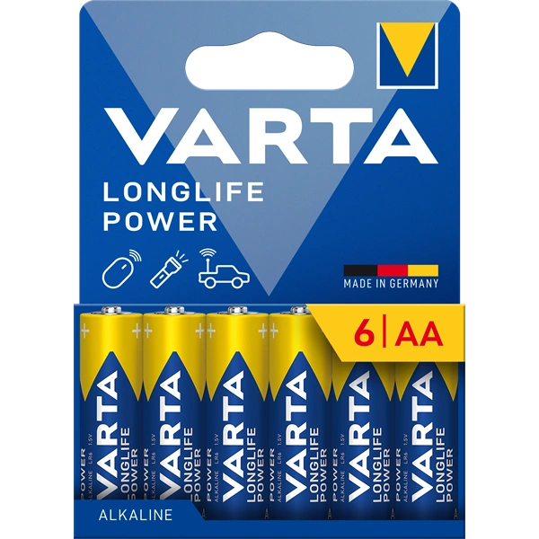 VARTA 4906121746 Longlife Power AA ceruzaelem 6db/bliszter