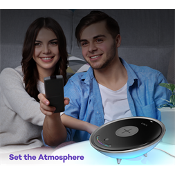 VAVA VA-CL005 fehér LED lámpa, vezeték nélküli töltővel