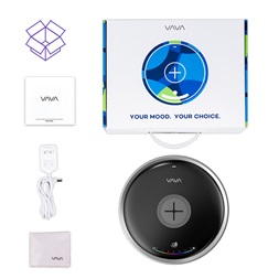 VAVA VA-CL005 fehér LED lámpa, vezeték nélküli töltővel