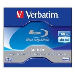 VERBATIM BRV-6DL BD-R kétrétegű normál tokos Bluray lemez