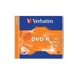 VERBATIM DVDV-16  DVD-R normál tokos DVD lemez
