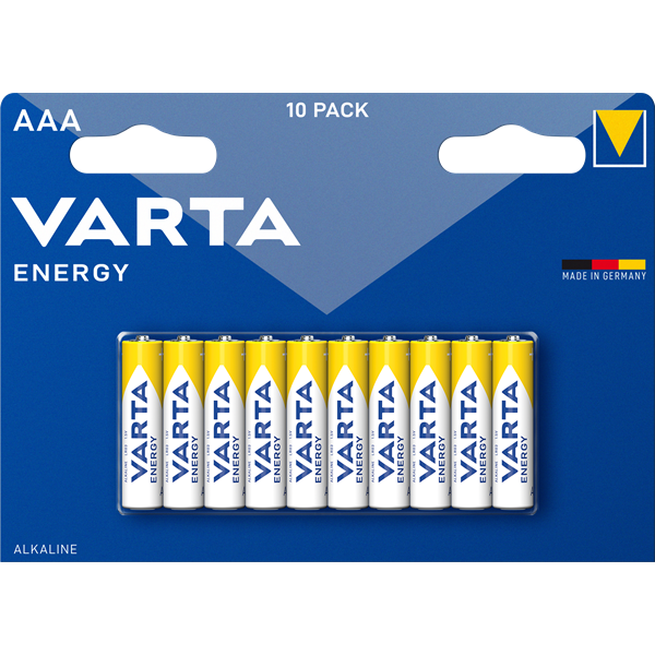 VARTA 4103229491 Energy AAA (LR03) alkáli mikroceruza elem 10db/bliszter