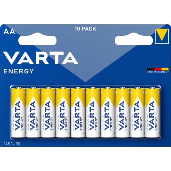 VARTA 4106229491 Energy AA (LR6) alkáli ceruzaelem 10db/bliszter
