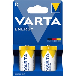VARTA 4114229422 Energy C (LR14) baby elem 2db/csomag (műanyagmentes csomagolás)