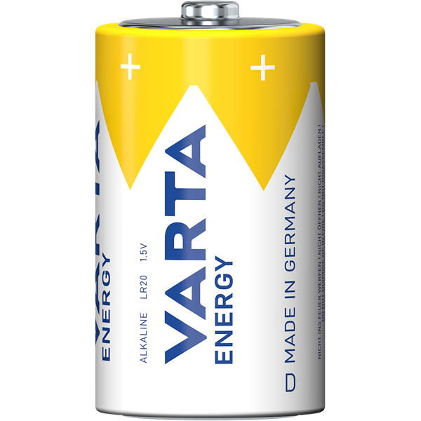 VARTA 4120229422 Energy D (LR20) góliát elem 2db/csomag (műanyagmentes csomagolás)