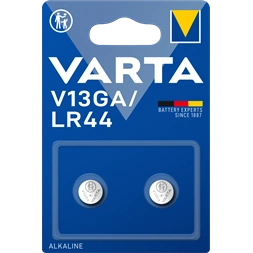 Varta 4276101402 V13GA/LR44 alkáli gombelem 2 db/bliszter