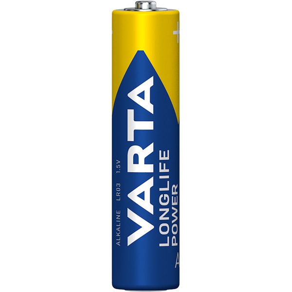VARTA 4903121415 Longlife Power AAA (LR03) alkáli mikroceruza elem 4+1db/bliszter