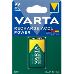 Varta 56722101401 Power Accu 1x9V 200 mAh R2U
