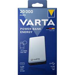 Varta 57978101111 hordozható 20000mAh Portable powerbank