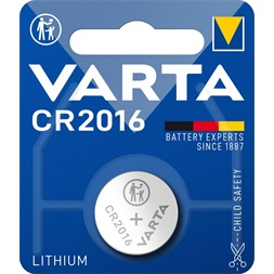 Varta 6016112401 CR2016 lítium gombelem 1db/bliszter