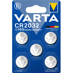 Varta 6032101415 CR2032 lítium gombelem 5db/bliszter