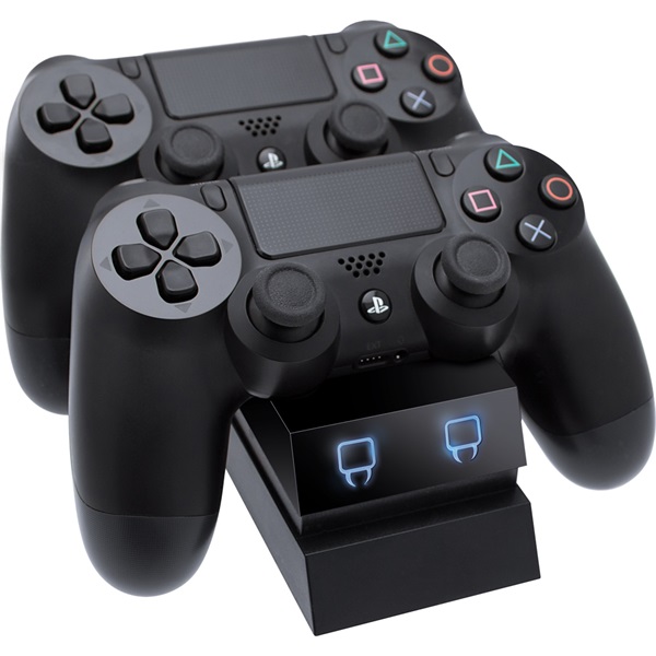 Venom VS2732 PS4 fekete dupla töltőállomás