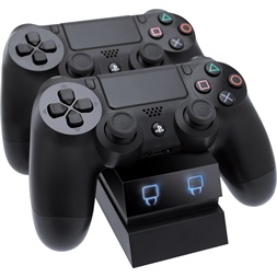 Venom VS2732 PS4 fekete dupla töltőállomás