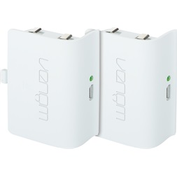 Venom VS2860 Xbox One fehér akkucsomag (2 db) + 2 méter töltőkábel