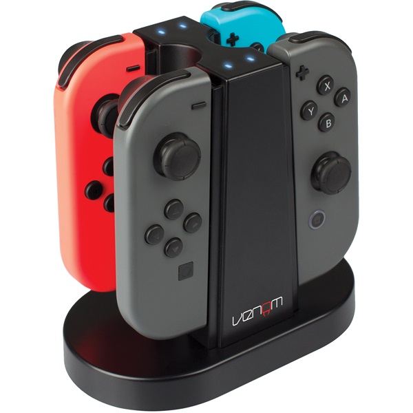 Venom VS4796 Nintendo Switch Joy-Con kontroller fekete töltőállomás