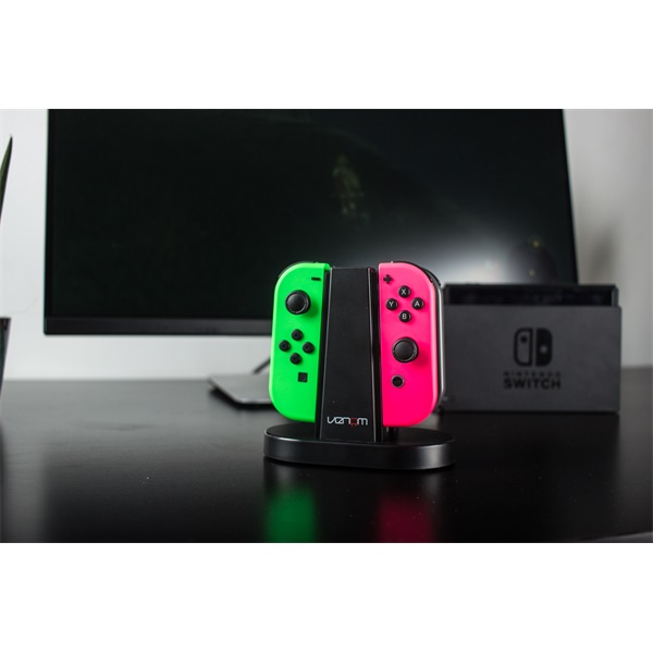 Venom VS4796 Nintendo Switch Joy-Con kontroller fekete töltőállomás