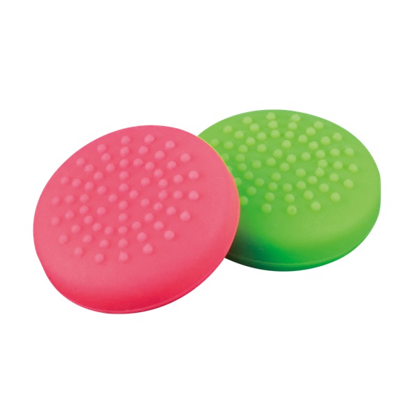 Venom VS4917 Nintendo Switch kontrollerhez rózsaszín, zöld hüvelykujj csúszásgátló (4db)