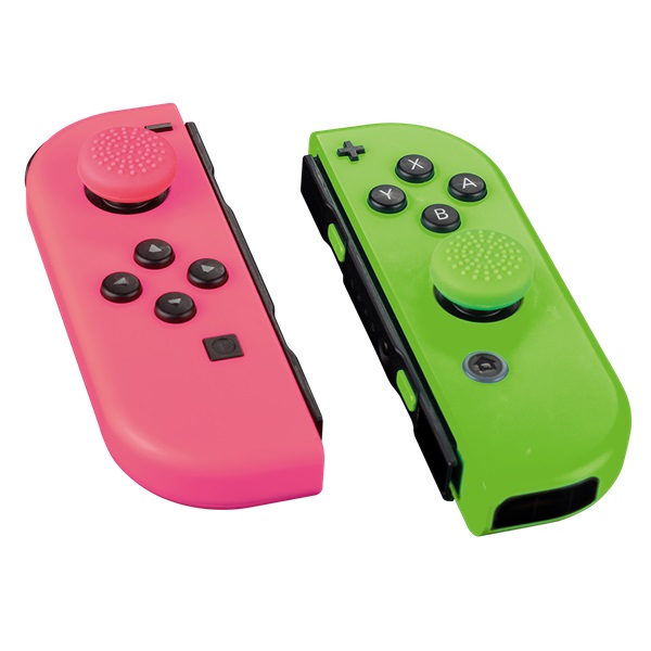 Venom VS4917 rózsaszín és zöld Thumb Grips (4x) Nintendo Switch kontrollerhez