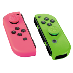 Venom VS4917 Nintendo Switch kontrollerhez rózsaszín, zöld hüvelykujj csúszásgátló (4db)