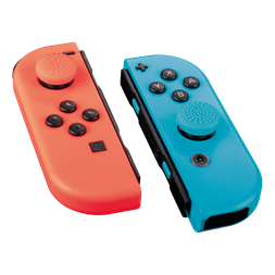 Venom VS4918 piros és kék Thumb Grips (4x) Nintendo Switch kontrollerhez