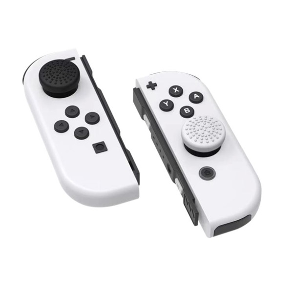 Venom VS4930 Nintendo Switch kontrollerhez fekete-fehér hüvelykujj csúszásgátló (4db)