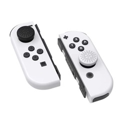 Venom VS4930 Nintendo Switch kontrollerhez fekete-fehér hüvelykujj csúszásgátló (4db)
