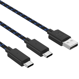 Venom VS5002 Dual Play & Charge 3 m USB Type-C töltőkábel
